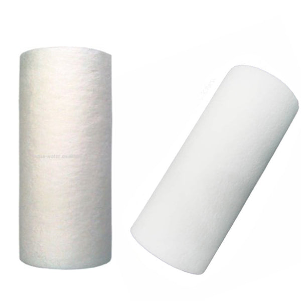 2x Sediment PP Water Filter, 5 Micron 10" x 4.5" Big Blue Polypropylene Water Filter Cartridge - G-Water