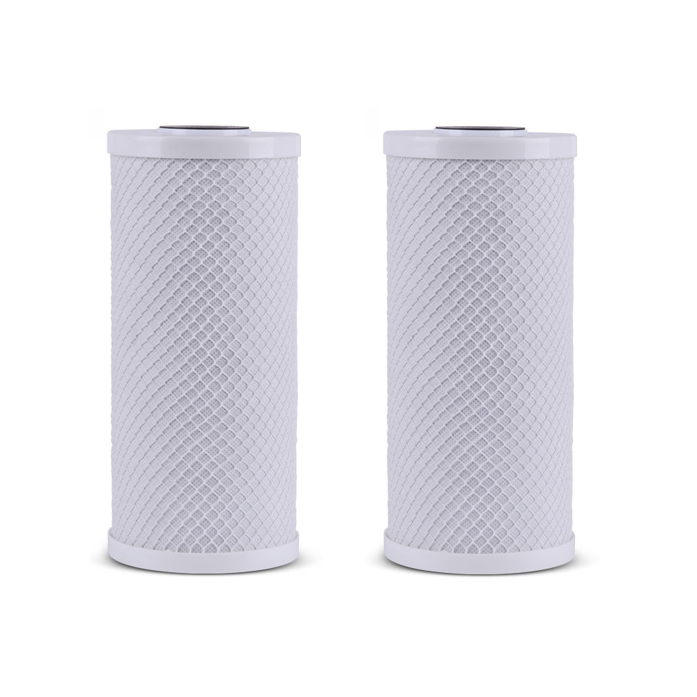 thumbnail image 2 of Membrane Solutions 5 Micron 10x4.5 Big Blue CTO Carbon Block Water Filter – 10-Pack, Whole House, CTO-F10B-5 2 of 3
