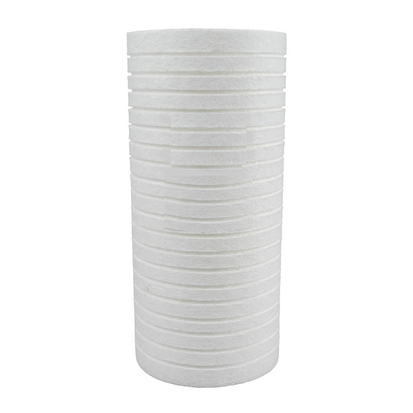 Replacement 10" x 4.5" Grooved Sediment5 MicronPP Water FilterWhole House 2 Pack - G-Water